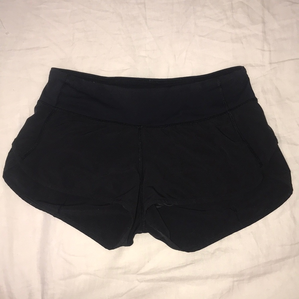 Lululemon black athletic shorts